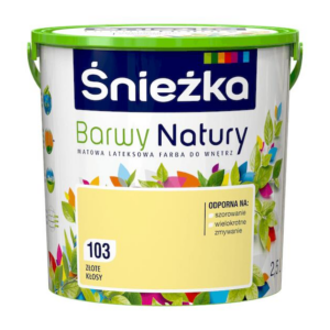 Farba Śnieżka Barwy Natury 5L Złote kłosy 103