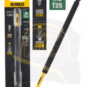Grot bit Torx 25 T25 152mm udarowe  DeWalt