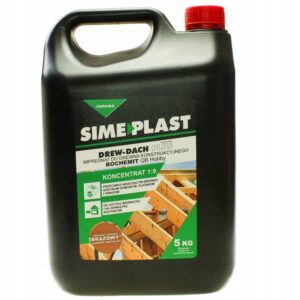 Impregnat do drewna 5kg BRĄZ 1:9