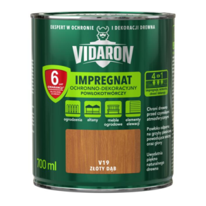 Impregnat do drewna Vidaron 0,7 Złoty dąb V19