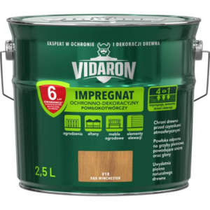 Impregnat do drewna Vidaron 2,5 Dąb winchester V18