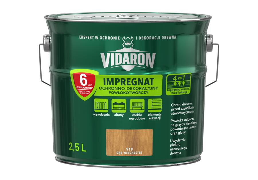 Impregnat do drewna Vidaron 2,5 Dąb winchester V18