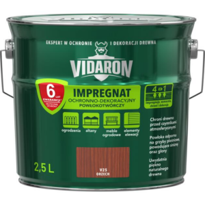 Impregnat do drewna Vidaron 2,5 Orzech V25