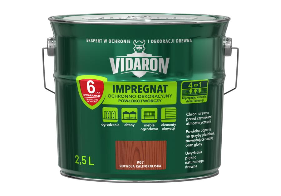Impregnat do drewna Vidaron 2,5 Sekwoj kalifor V07