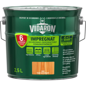 Impregnat do drewna Vidaron 2,5 Teak naturalny V05