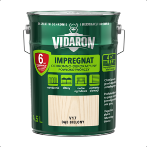 Impregnat do drewna Vidaron 4,5 Dąb bielony V17