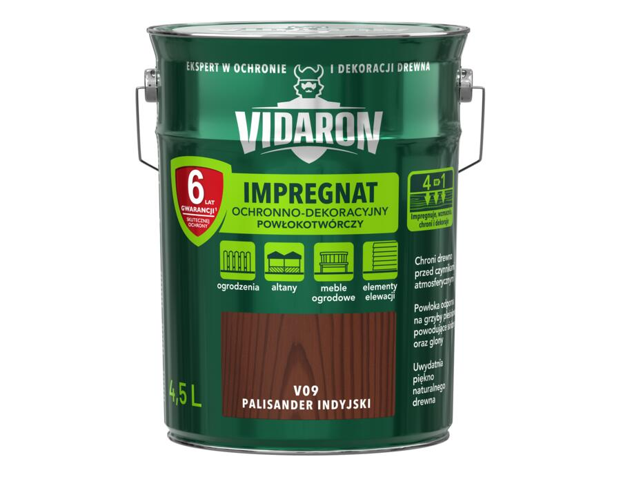 Impregnat do drewna Vidaron 4,5 Palisand indyj V09