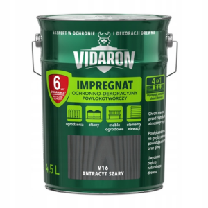 Impregnat do drewna Vidaron 4,5/5 Antracyt V16