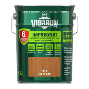 Impregnat do drewna Vidaron 4,5/5l Złoty dąb V19
