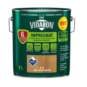 Impregnat do drewna Vidaron 9L Dąb winchester V18