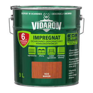 Impregnat do drewna Vidaron 9L Mahoń V24