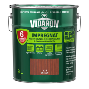 Impregnat do drewna Vidaron 9L Orzech V25