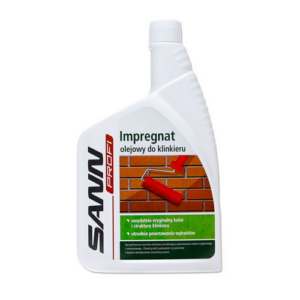 Impregnat do klinkieru olejowy 1l SANN PROFI