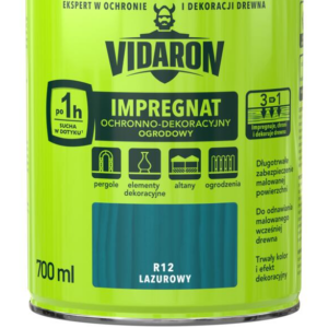 Impregnat ogrodowy Vidaron 0,7 Lazurowy R12