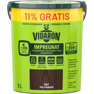 Impregnat ogrodowy Vidaron 4,5/ 5L Palisander R07