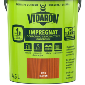 Impregnat ogrodowy Vidaron 4,5 Mahoń R03