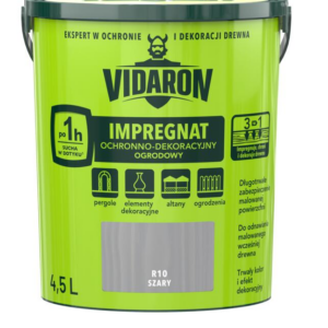 Impregnat ogrodowy Vidaron 4,5 Szary mat R10