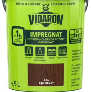Impregnat ogrodowy Vidaron 4,5/5 Dąb ciemny R06
