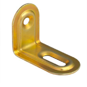 Kątownik meblowy 40x28x22x1.0  FKS2 złoty