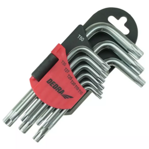 Klucze imbusowe torx T10-T50 9 szt.  CRV