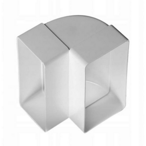 Kolano wentylacyjne pionowe płaskie 90° 55×110