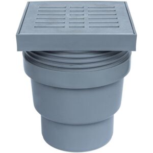 Kratka ściekowa 15×15 prosta 110 popiel sitko plas