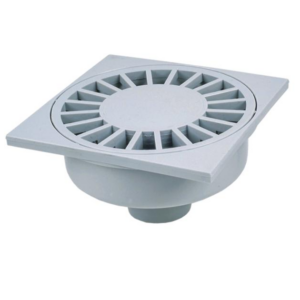 Kratka ściekowa 15×15 prosta 50 szara 01761
