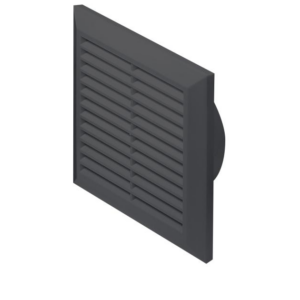 Kratka wentylacyjna T83 14×14 fi125 grafit