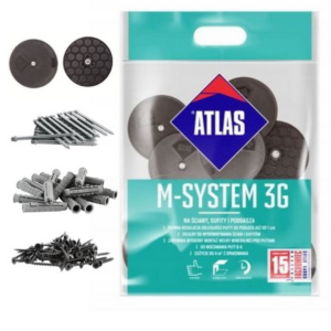 Krążek montażowy ściana Atlas M8/fi 6.5  250BX