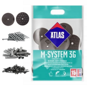 Krążek montażowy ściana Atlas M8/fi 6.5   50BX