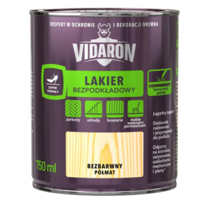 Lakier bezpodkładowy 0.75l półmat