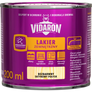 Lakier olejny 0.2l bezbarwny satynowy połysk