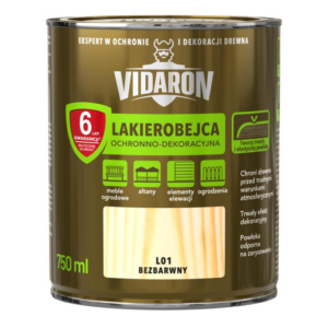 Lakierobejca Vidaron 0,75 Bezbarwna L01