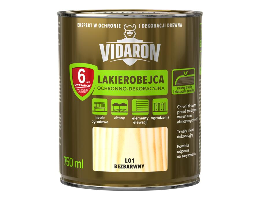Lakierobejca Vidaron 0,75 Bezbarwna L01