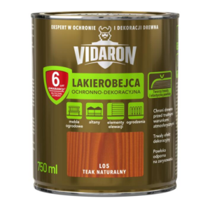 Lakierobejca Vidaron 0,75 Teak naturalny L05