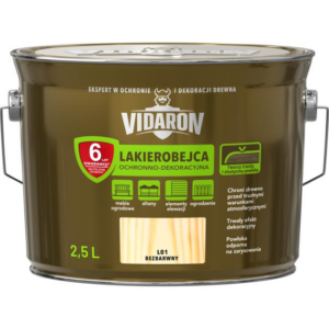 Lakierobejca Vidaron 2,5 Bezbarwna L01