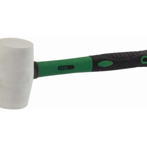 Młotek gumowy 115mm Fiberglas biały
