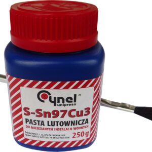Pasta do lutowania miedzi z pędzelkiem 250g