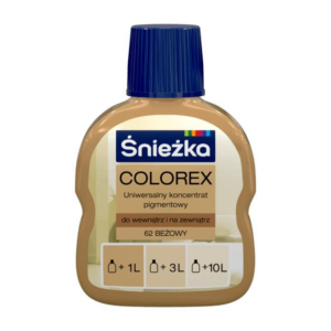 Pigment Śnieżka Colorex 100ml Beżowy 62