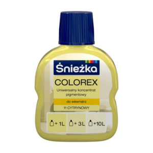 Pigment Śnieżka Colorex 100ml Cytrynowy 11