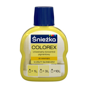 Pigment Śnieżka Colorex 100ml Żółty słoneczny 12