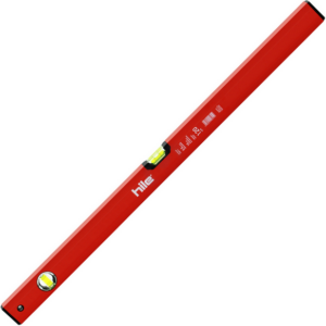 Poziomnica S40 malowana czerwona 120cm HILE