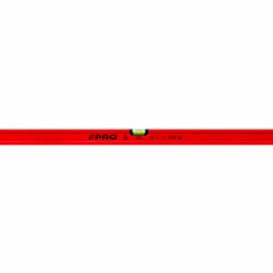 Poziomnica malowana czerwona 120cm PRO600 PROMO