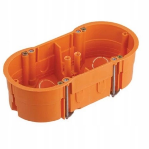 Puszka PK 60 podwójna gips płytka PUG60X2