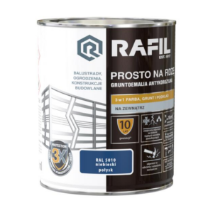 Rafil Prosto na rdzę 0.75l niebieski gor. p R 5010