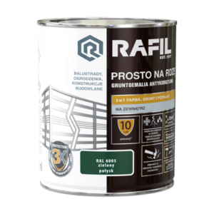 Rafil Prosto na rdzę 0.75l zielony  p  R6005