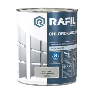 Rafil farba chlorokauczuk 0,75 szary agat R7038