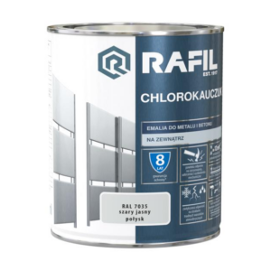 Rafil farba chlorokauczuk 0,75 szary jasny R7035