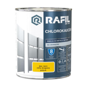 Rafil farba chlorokauczuk 0,75 żółty drogowy R1023