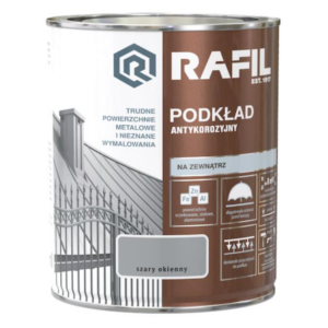 Rafil podkład antykorozyjny 0,75 szary okienny